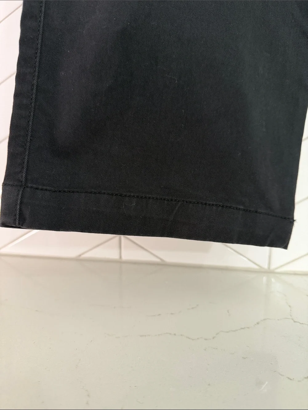 GAP Essential Straight Black Men's Cargo Pants with 38/30